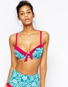 Pour Moi Aloha Padded Bikini Top - Spearmint