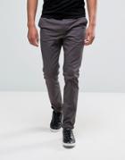 Asos Slim Chinos In Soft Purple - Purple