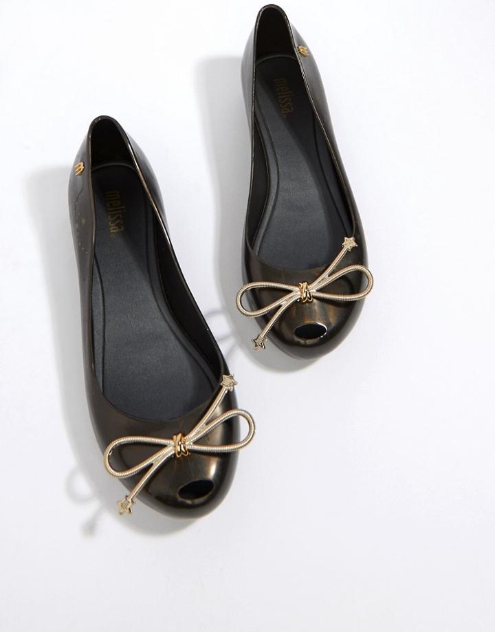 Melissa Ultragirl Elements Ballerinas - Black
