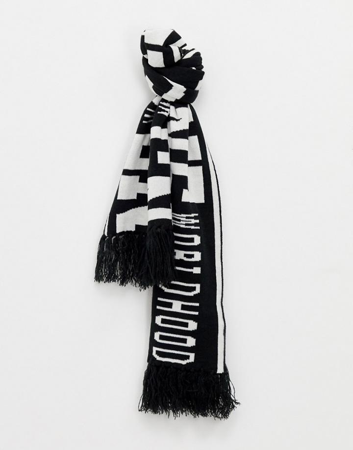 Only & Sons Soccer Scarf - Black