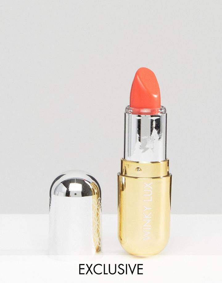 Winky Lux Matte Lip Velour Lipstick - Reds & Pinks - Poppy