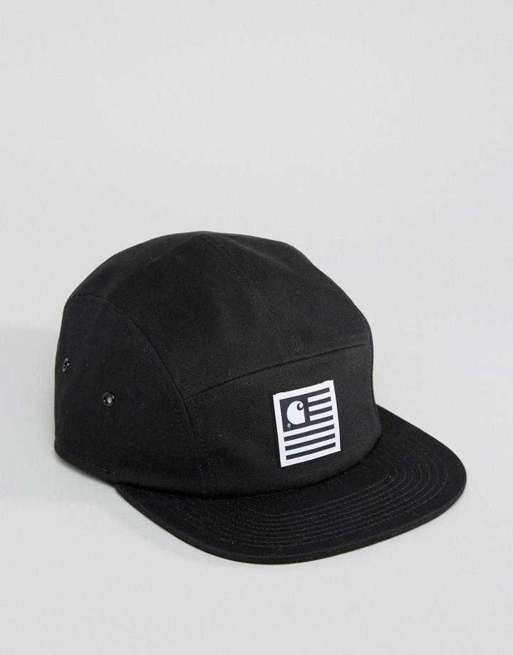 Carhartt Wip X Starter Cap 5 Panel State - Black