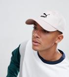 Puma Logo Cap With Taping In Pink Exclusive To Asos - Pink
