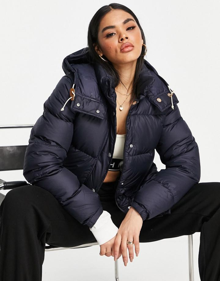 The North Face Sierra Down Puffer Jacket In Navy