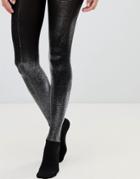 Wolford Wilma Metallic Shimmer Tights - Silver
