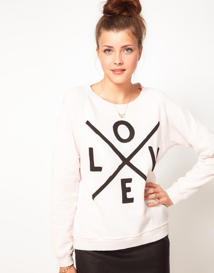 Zoe Karssen Love Sweat Top