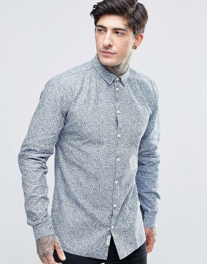 Minimum Pattern Shirt - Blue
