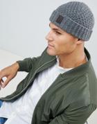 Only & Sons Knitted Beanie - Gray