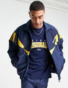 Adidas Originals Retro Revival Track Top In Navy