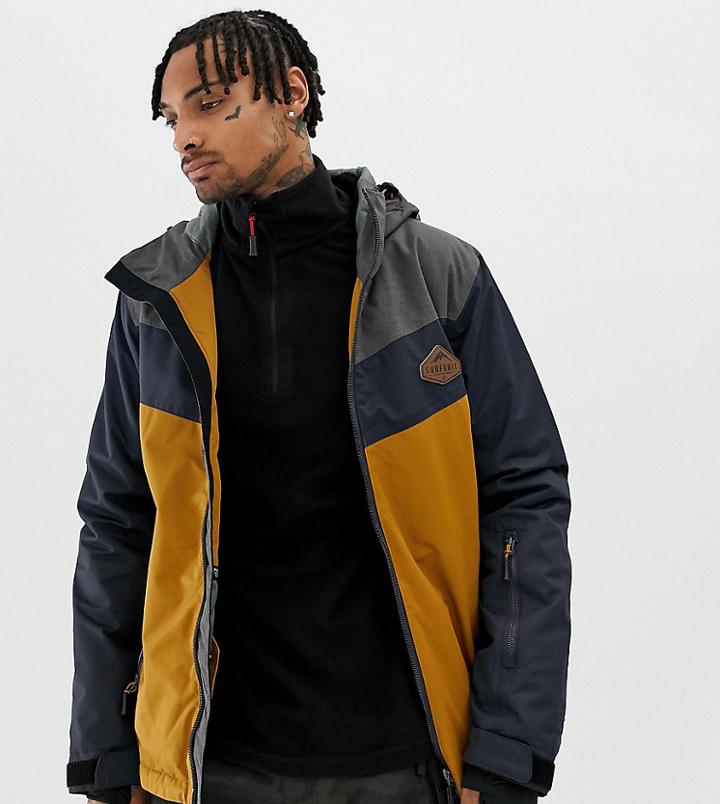 Surfanic Astor Ski Jacket - Gold
