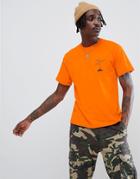 Esn Chest Print T-shirt - Orange