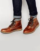 Aldo Prearia Leather Boots - Tan