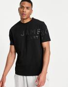 Jameson Carter Billie Branded T-shirt In Black