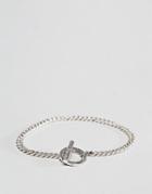 Icon Brand Silver Chain Bracelet - Gold