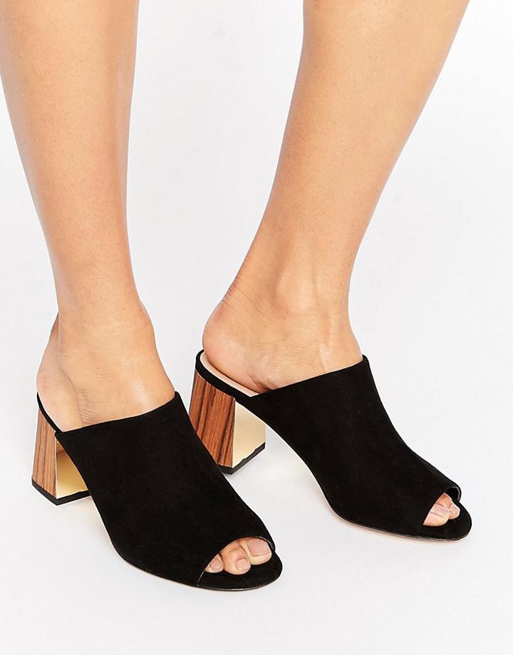 Kg Penny Mule Sandal - Black
