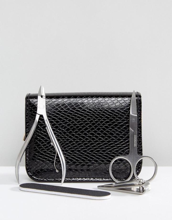 New Look Holidays Mini Manicure Set - Black