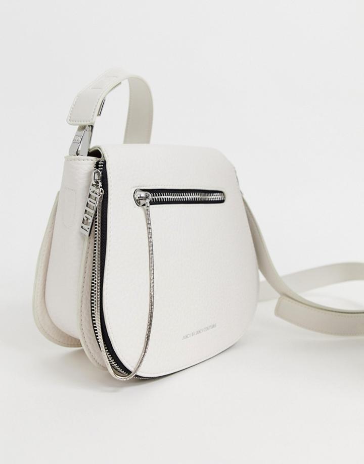 Juicy Couture Saddle Shoulder Bag - White