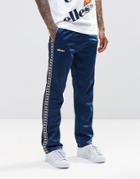 Ellesse Tricot Joggers With Taping - Navy