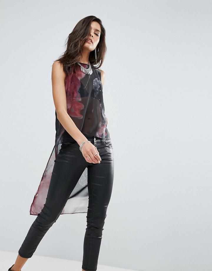 Religion Rural Top - Black