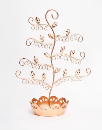 Sass & Belle Copper Flower Jewelry Stand - Multi