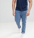 Loyalty And Faith Plus Regular Fit Jeans In Stonewash Blue - Blue