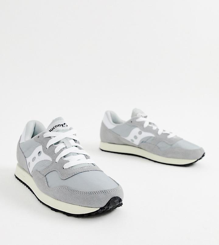 Saucony Dxn Vintage Sneaker In Gray - Gray