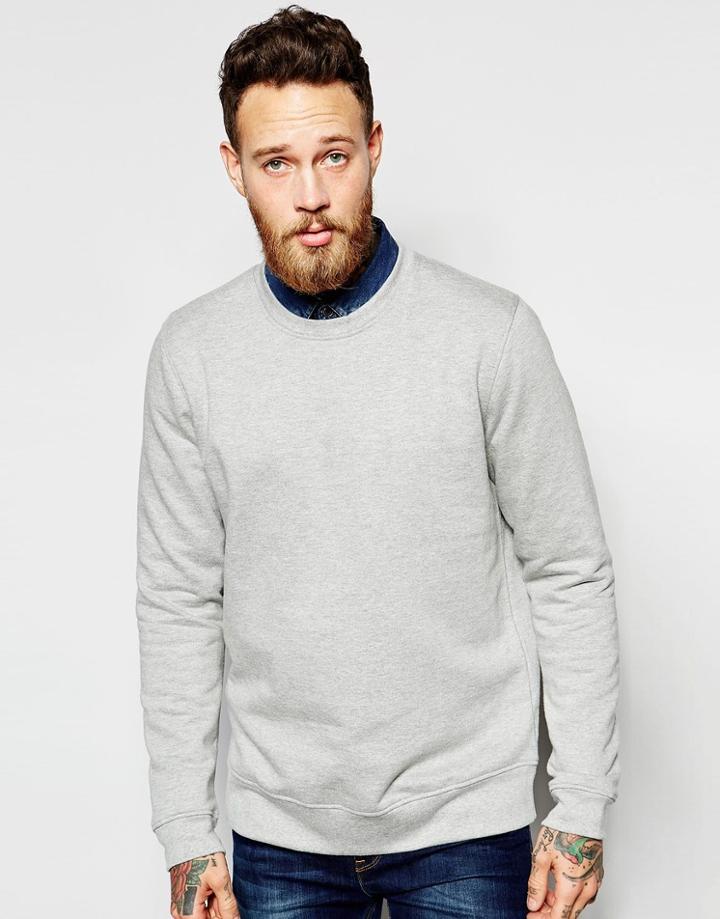 Dr Denim Smith Sweatshirt - Gray