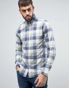 Only & Sons Slim Fit Check Shirt - Green
