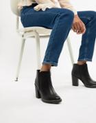 New Look Block Heel Boot - Black