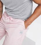 Ellesse High-shine Shorts In Dusty Pink Exclusive To Asos