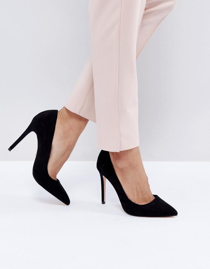 Faith Chloe Pointed Pumps - Black