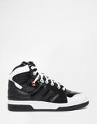 Adidas Originals Instinct Black High Top Sneakers - Black