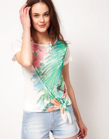 Kookai Tropical T-shirt