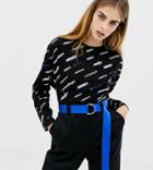 Collusion Typo Print Skater Top - Multi