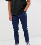 Reclaimed Vintage Skinny Jeans In Mid Wash Blue - Blue