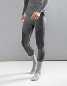 O'neill Activewear Seamless Tights Baselayer Hyperdry In Black Marl - Black