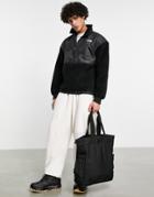 The North Face Ic Geo Platte Sherpa Printed Fleece In Black