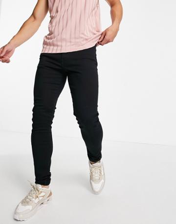 Diesel D-amny-y Super Skinny Jeans In Black