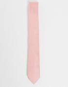 Twisted Tailor Tie In Rose Pink