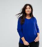 Elvi Cobalt Blue Sweater - Blue