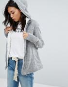 Abercrombie & Fitch Fleece Lined Jacket - Gray