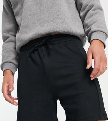 Vai21 Ribbed Shorts In Black