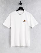 Parlez Conrad Embroidered T-shirt In White