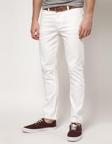 Asos Skinny White Jean