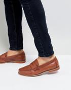 Silver Street Loafers In Tan Leather - Tan