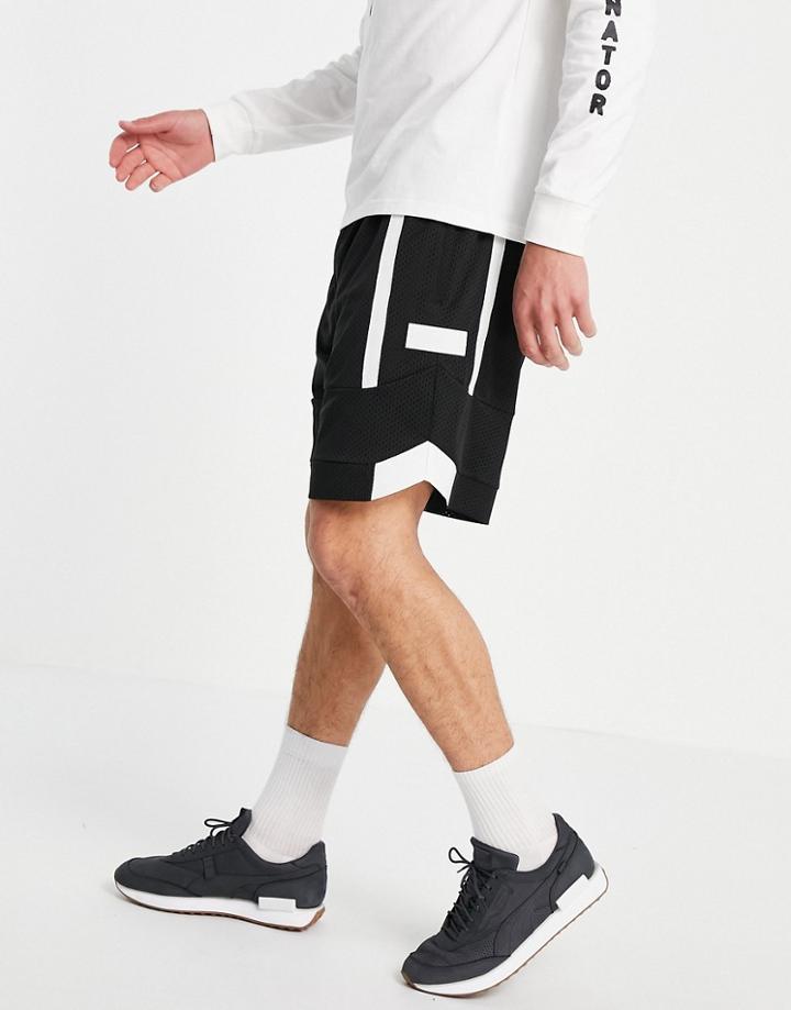 Puma Hoops Small Logo Shorts In Black