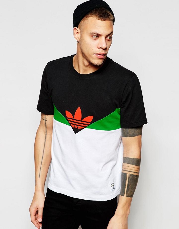 Adidas Originals X Nigo T-shirt Aj5200 - Black