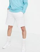 Asos Design Oversized Jersey Shorts In Blue-blues
