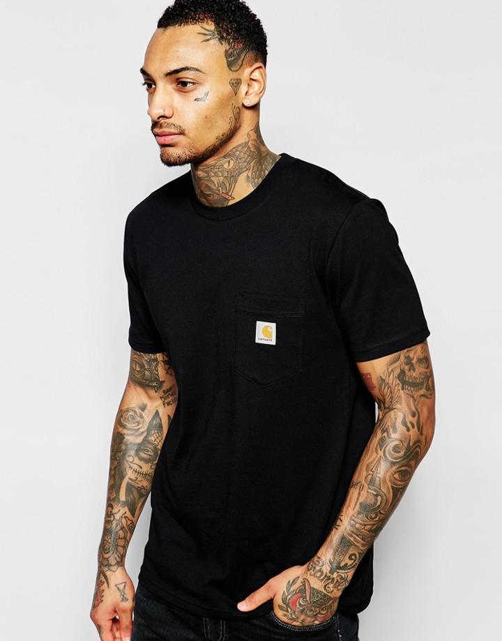 Carhartt Wip Pocket T-shirt - Black