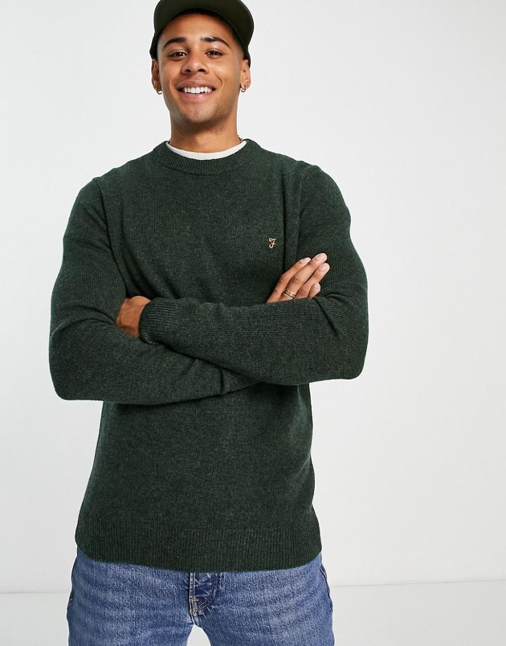 Farah Birchall Sweater In Green